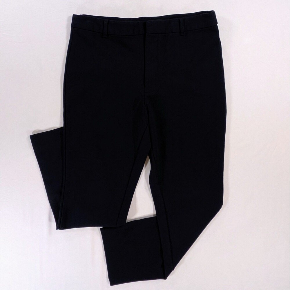 Free People Straight Leg Trouser Pants Black Women’s 14